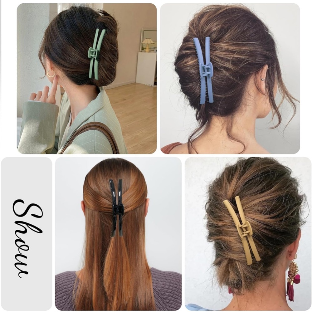 NWOT Amazon Hair Claw Clips - Picture 6 of 8